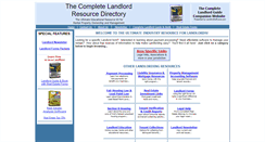 Desktop Screenshot of landlordsresourcedirectory.com